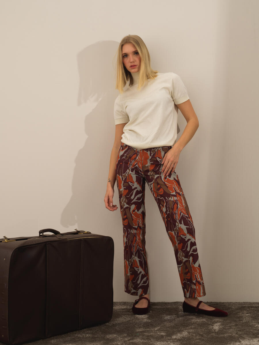 Half Turtleneck Regular Fit Basic Sweater - 3