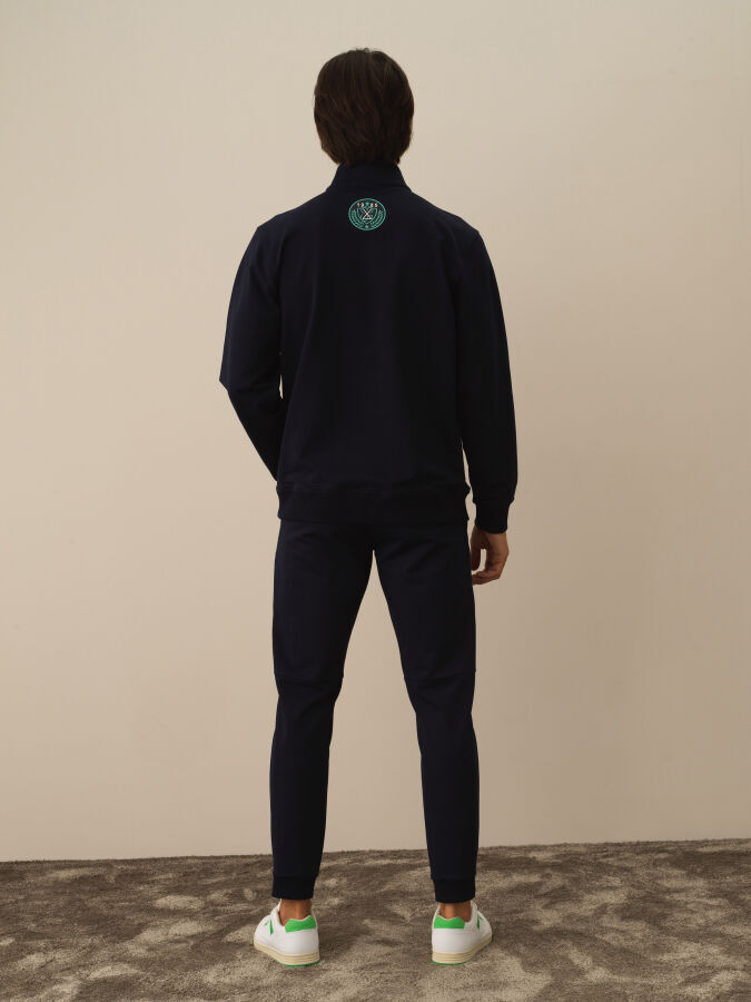 Half Zippered Regular Fit Sweatshirt - Xint