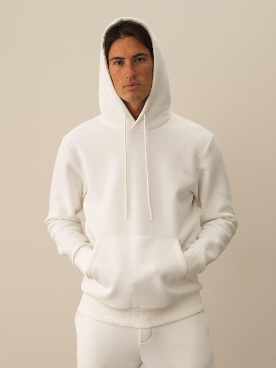 Hooded Regular Fit Basic Sweatshirt - 1