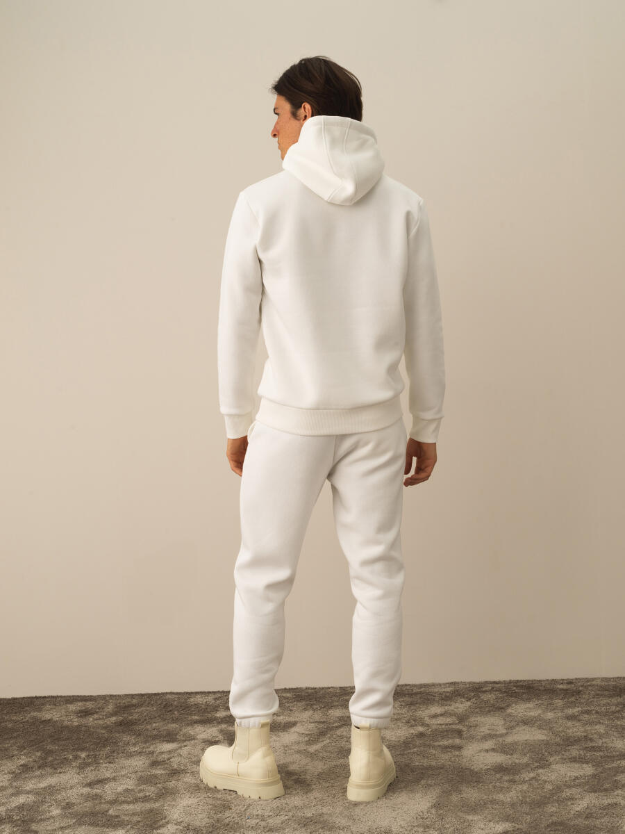 Hooded Regular Fit Basic Sweatshirt - 5