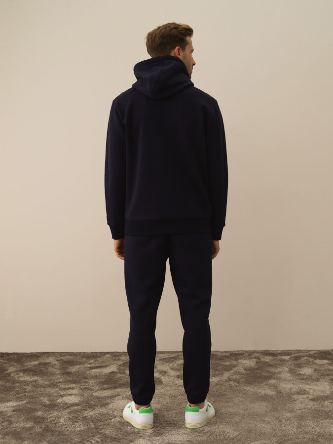 Hooded Regular Fit Basic Sweatshirt - Xint