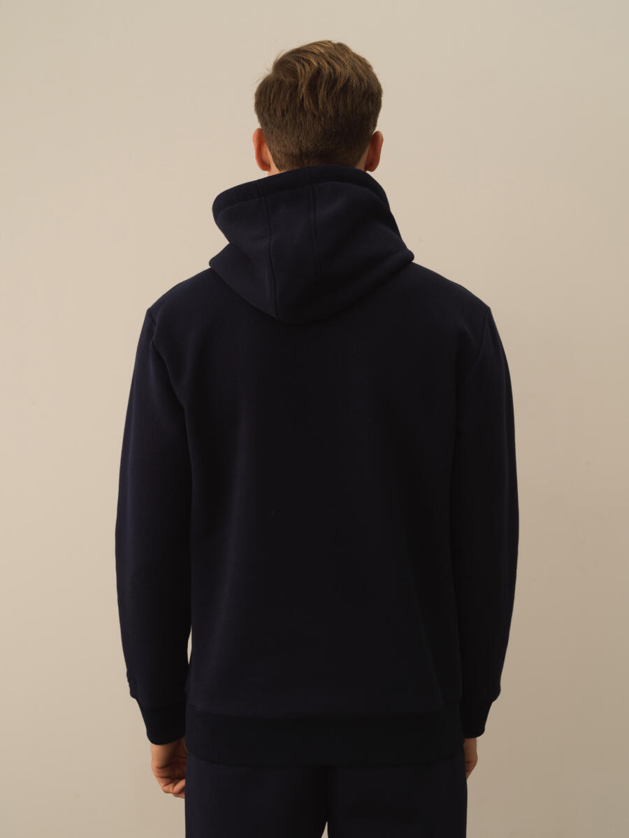 Hooded Regular Fit Basic Sweatshirt - 3