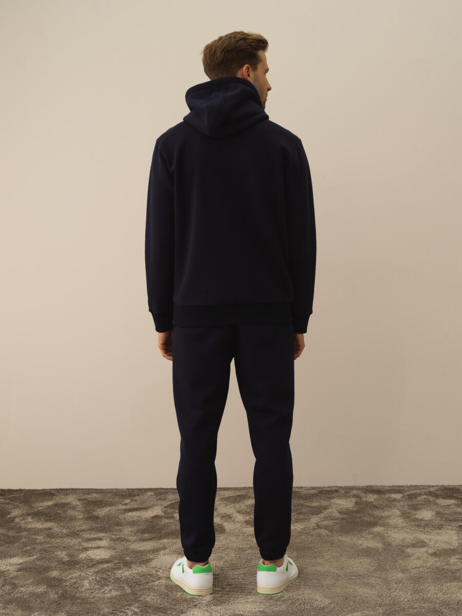 Hooded Regular Fit Basic Sweatshirt - 4