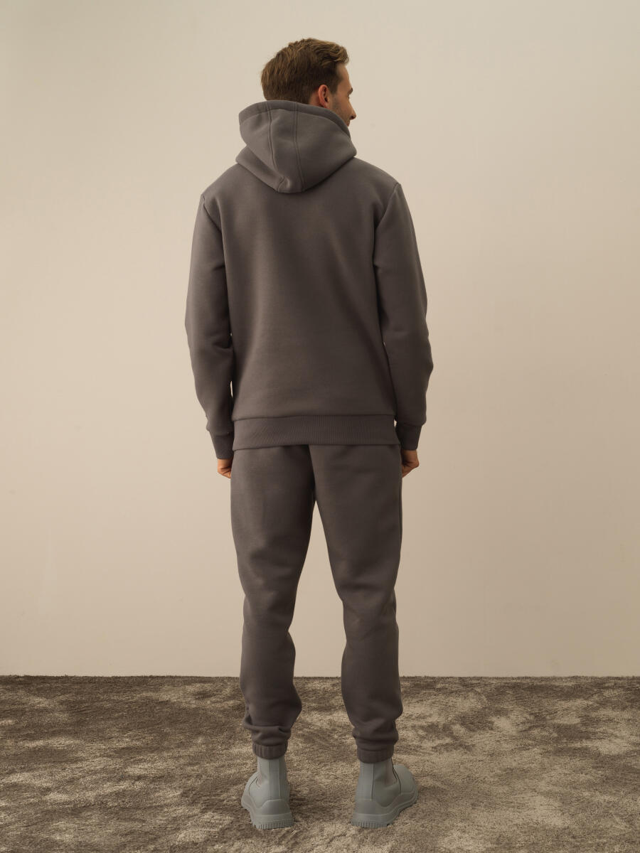 Hooded Regular Fit Basic Sweatshirt - 4