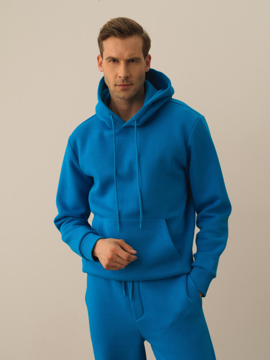 Hooded Regular Fit Basic Sweatshirt - 3