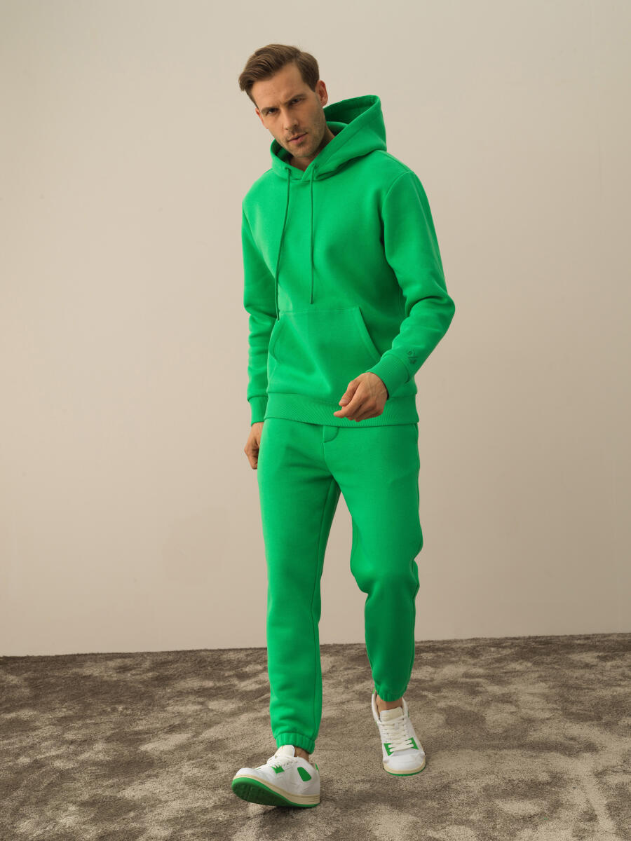 Hooded Regular Fit Basic Sweatshirt - 2