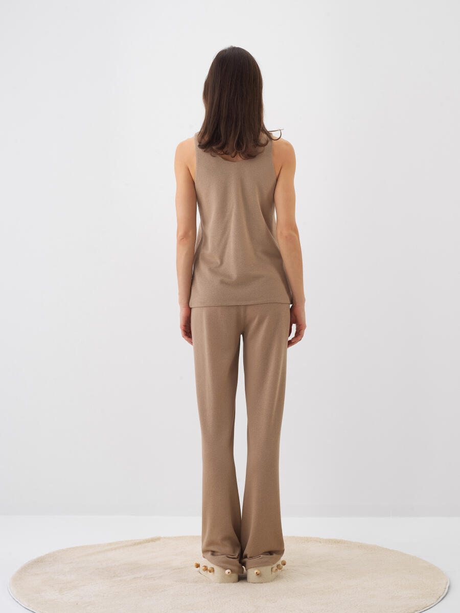 Camel Regular Fit Pamuklu Atlet - 5