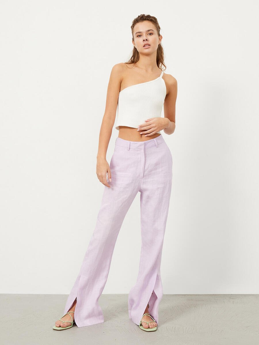 Ekru Slim Fit Pamuklu Atlet - 2