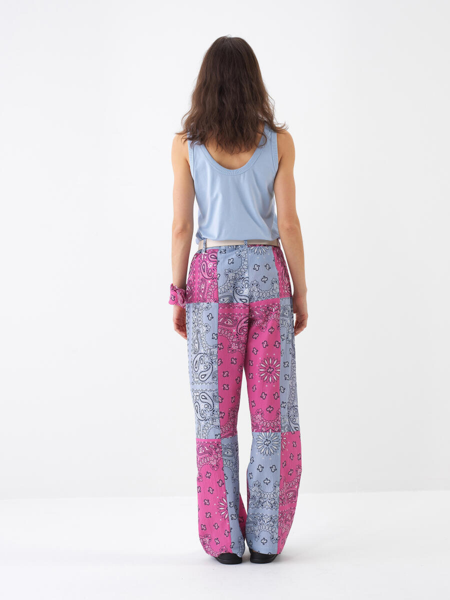 Mavi Regular Fit Pamuklu Atlet - 4