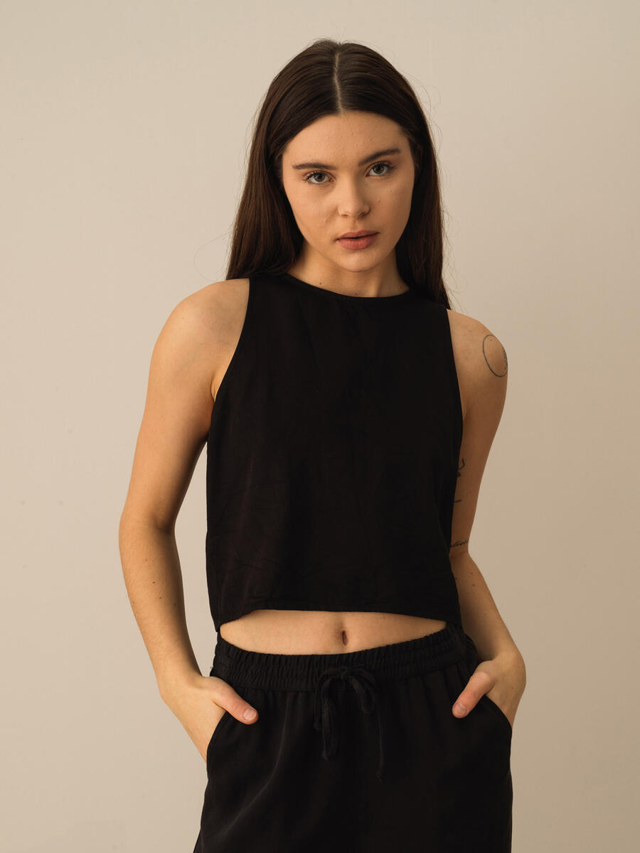 Siyah Regular Fit Liyosel Atlet