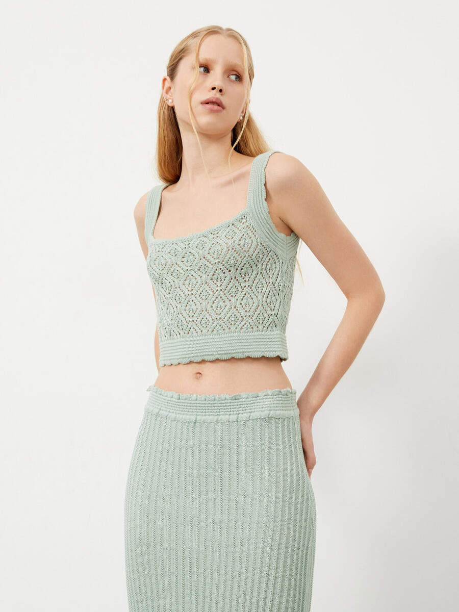 Deniz Köpüğü Slim Fit Pamuklu Atlet