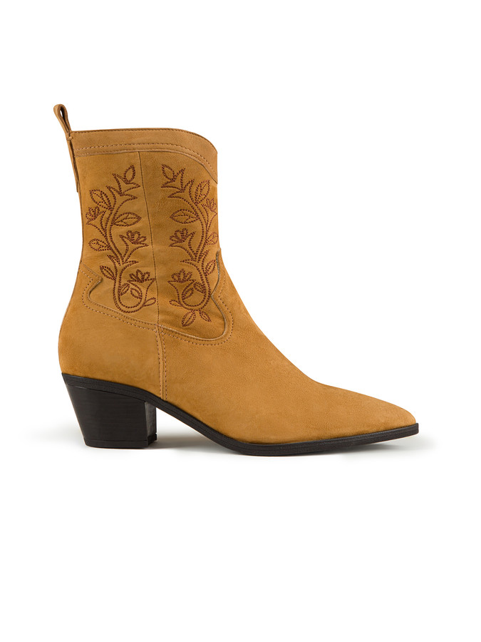 Taba Western Deri Yarım Bot - Xint