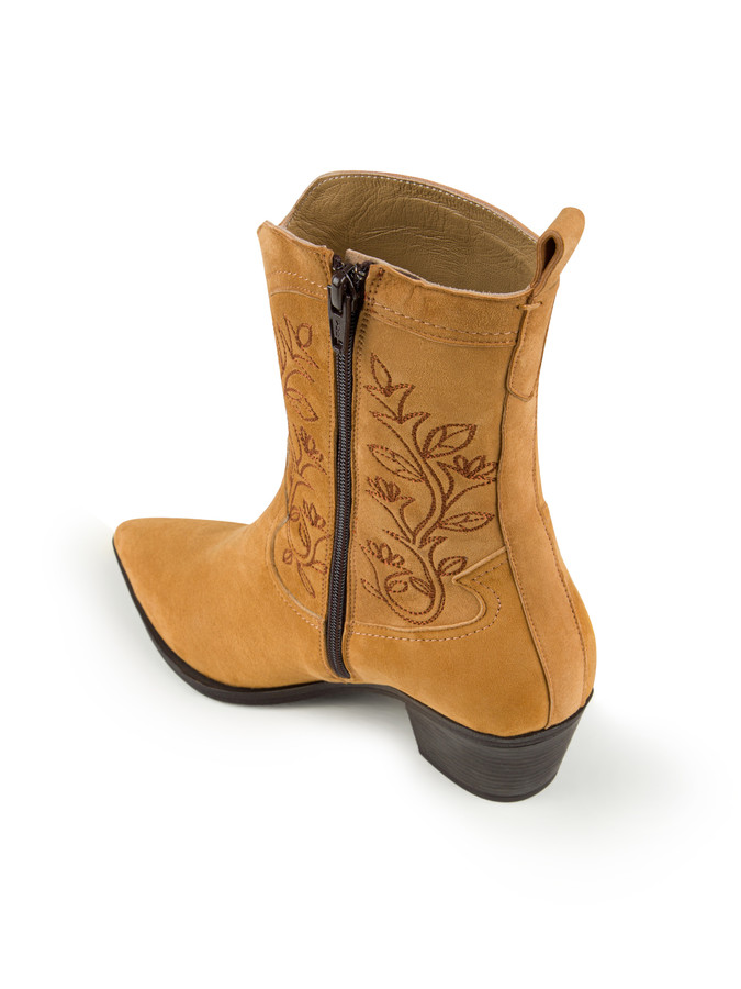 Taba Western Deri Yarım Bot - Xint