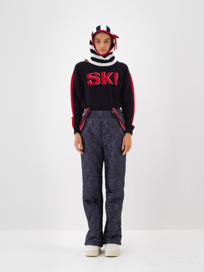 Lacivert Yumuşak Dokulu Regular Fit Bere - Xint