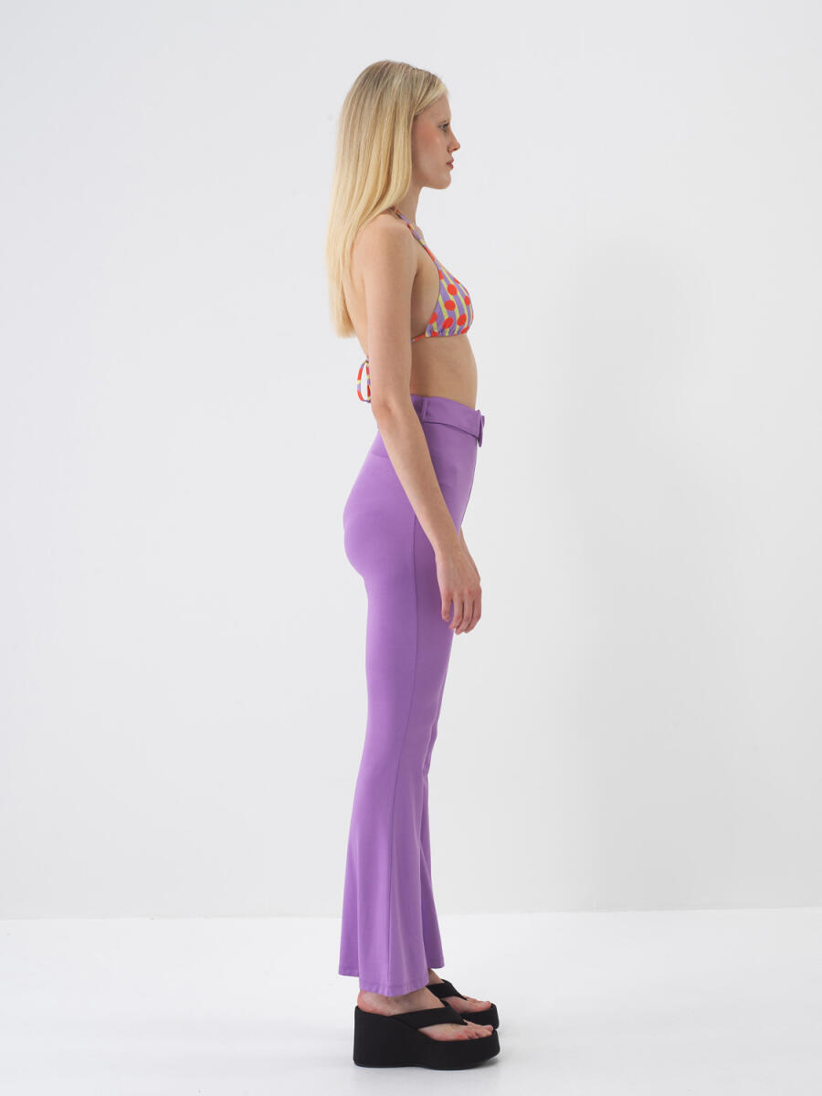 Nar Çiçeği Slim Fit Bikini Üst - 5