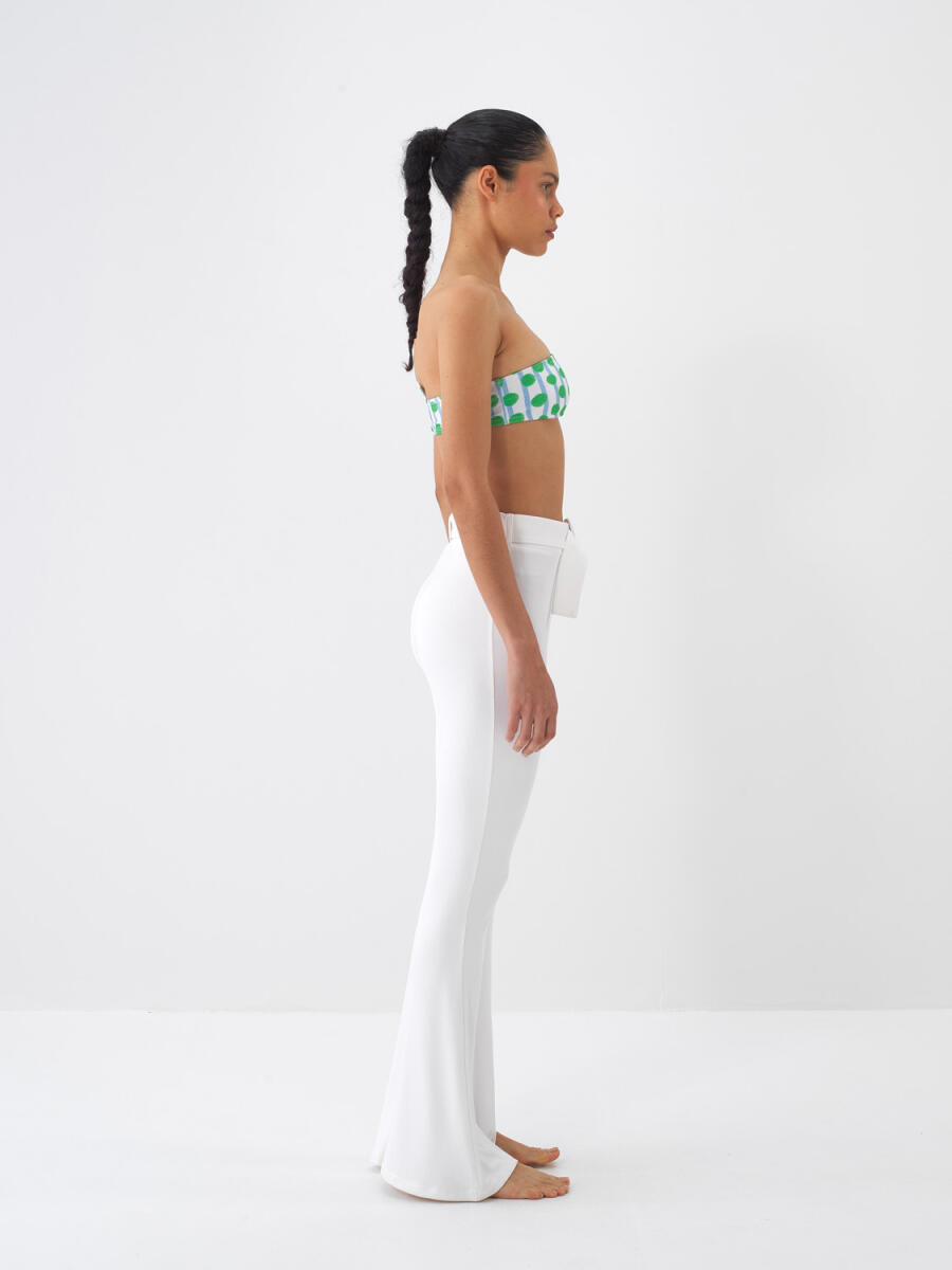 Yeşil Slim Fit Bikini Üst - 4