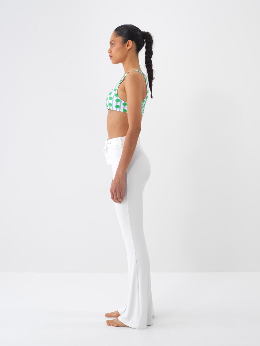 Yeşil Slim Fit Bikini Üst - 3