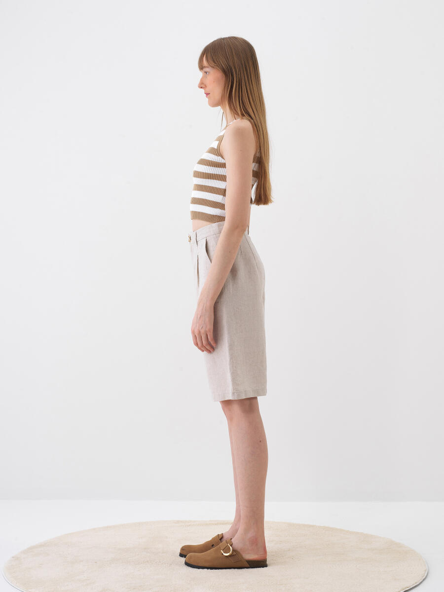 Camel Regular Fit Bluz - 3