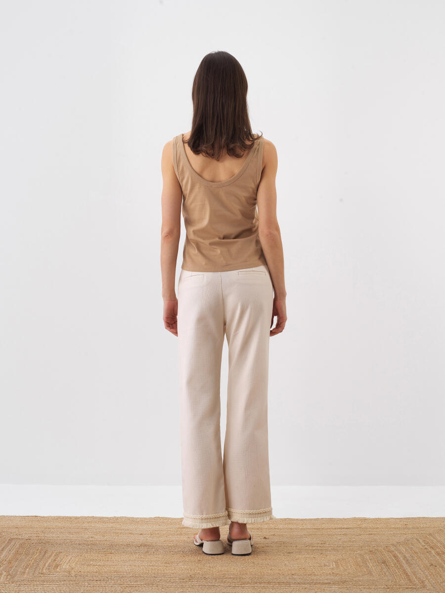 Camel Regular Fit Pamuklu Bluz - 5