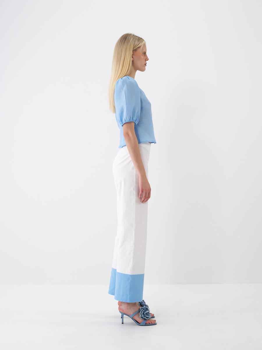 Mavi Regular Fit Keten Bluz - 3