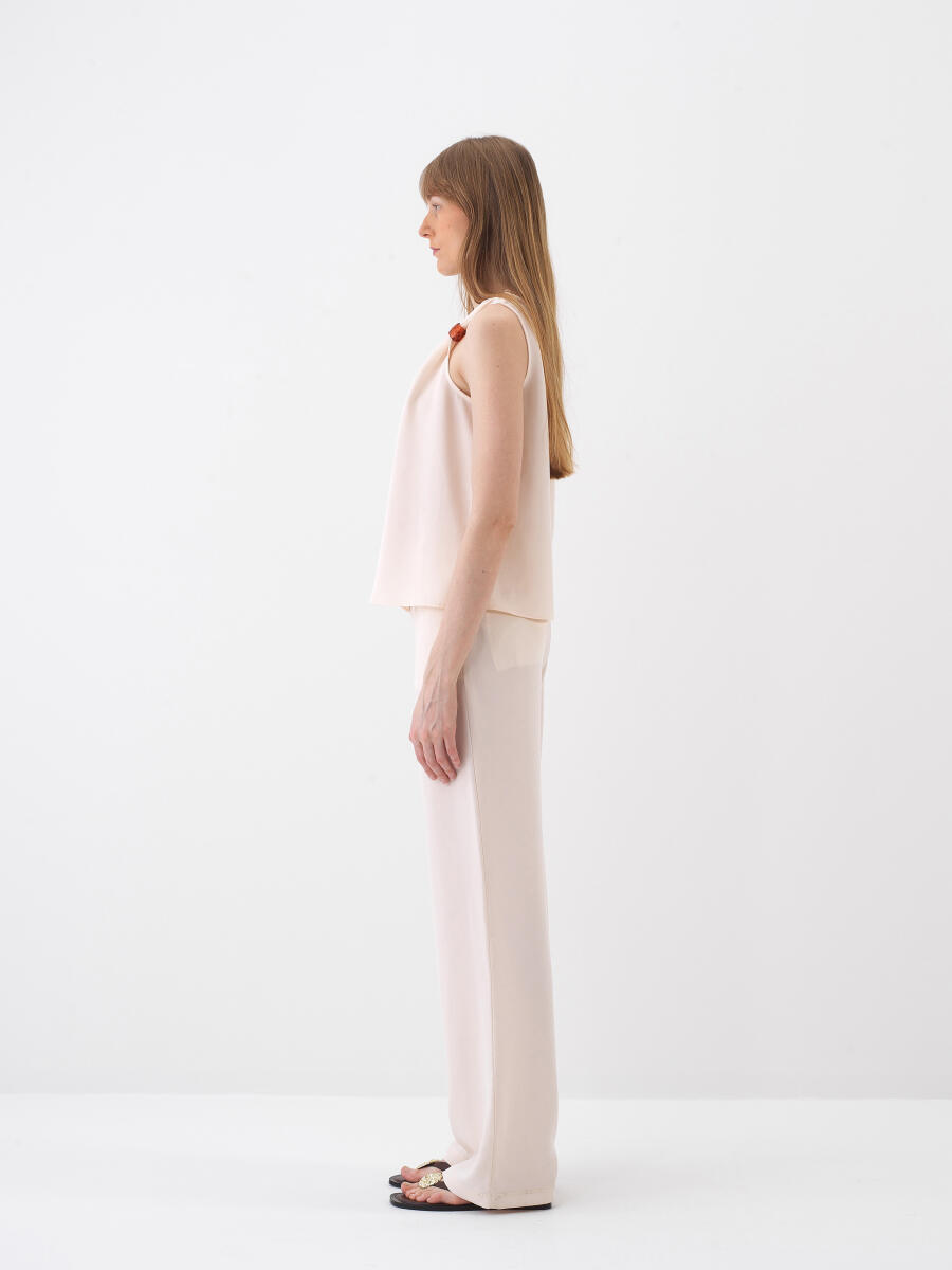 Naturel Oversize Bluz - 4