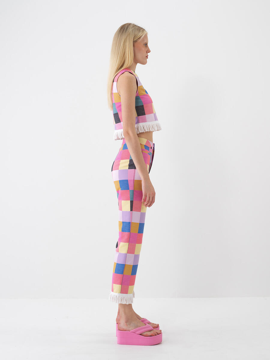 Pembe Regular Fit Pamuklu Bluz - 3