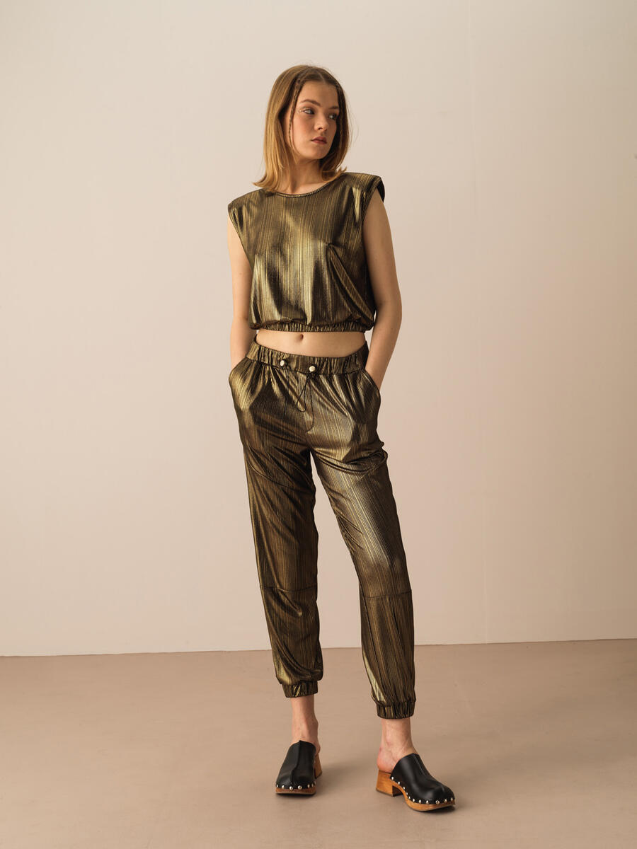 Siyah Regular Fit Pamuklu Bluz - 2