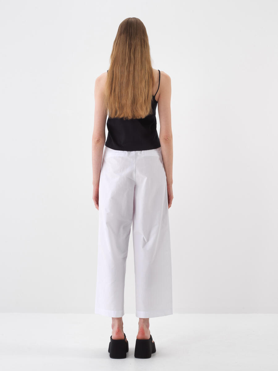 Siyah Regular Fit Pamuklu Bluz - 5