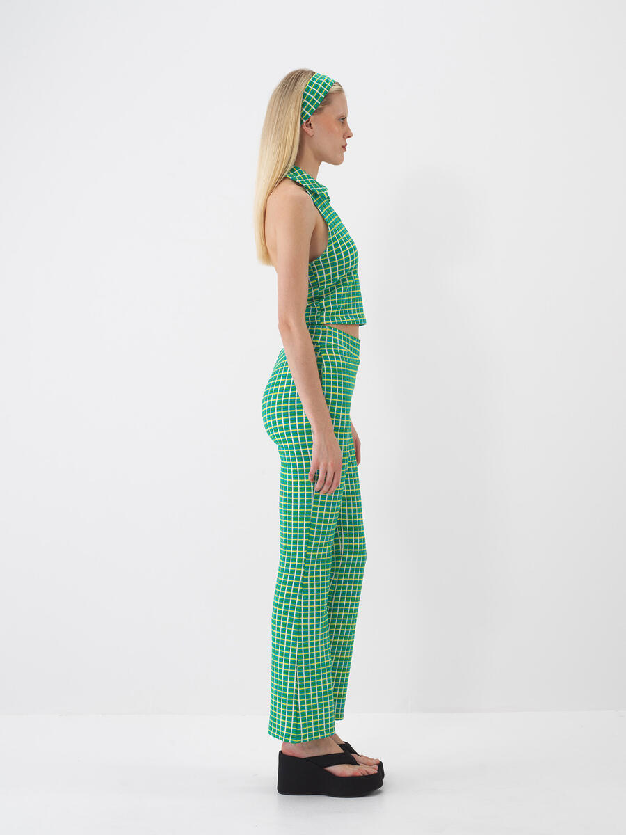 Yeşil Regular Fit Bluz - 3