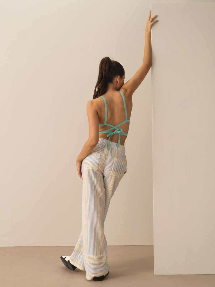 Turkuaz Slim Fit Büstiyer - 4