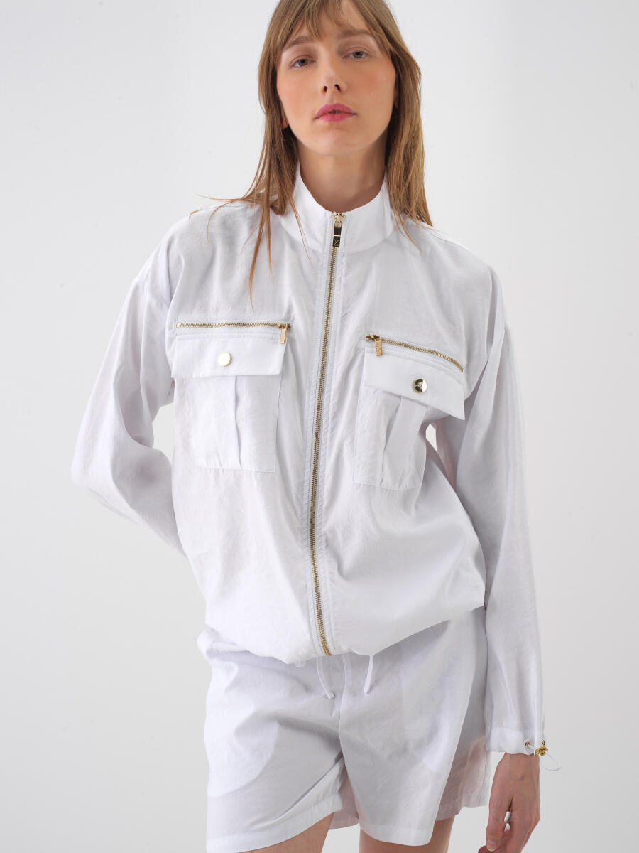 Beyaz Oversize Ceket