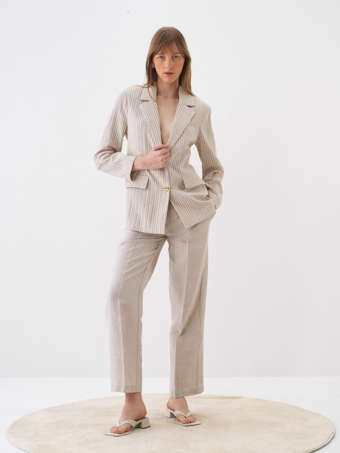 Naturel Regular Fit Pamuklu Ceket - Xint