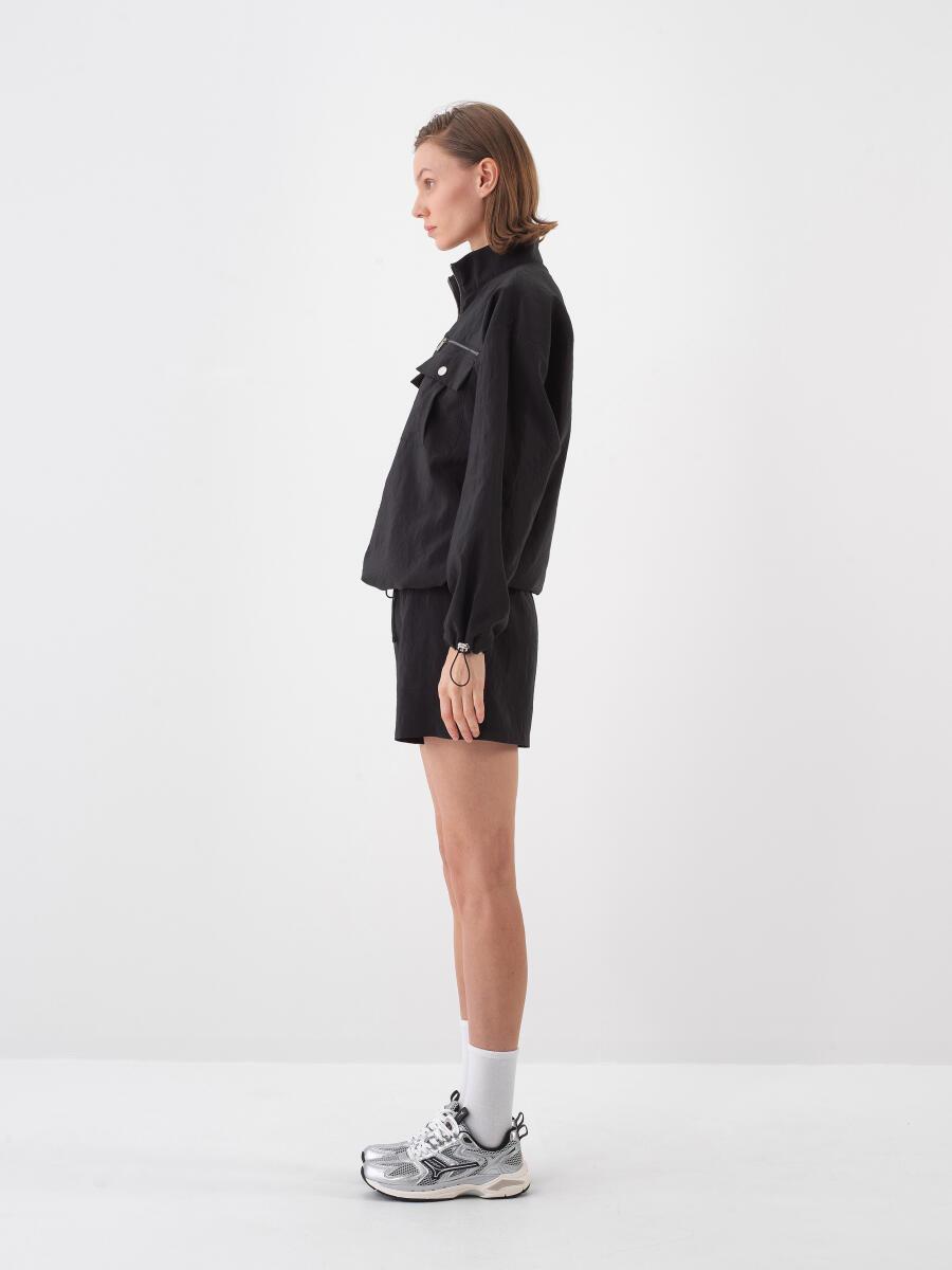 Siyah Oversize Ceket - 3