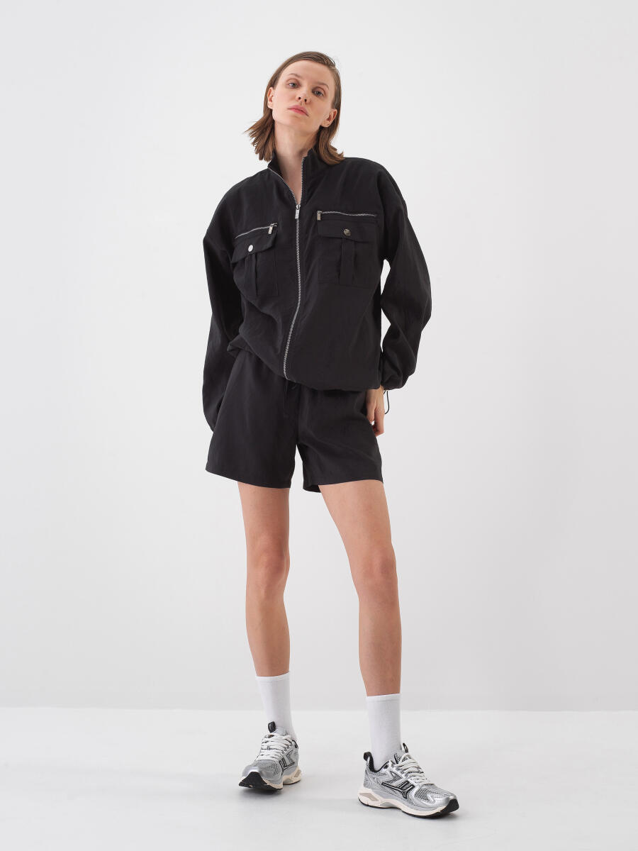 Siyah Oversize Ceket - 2