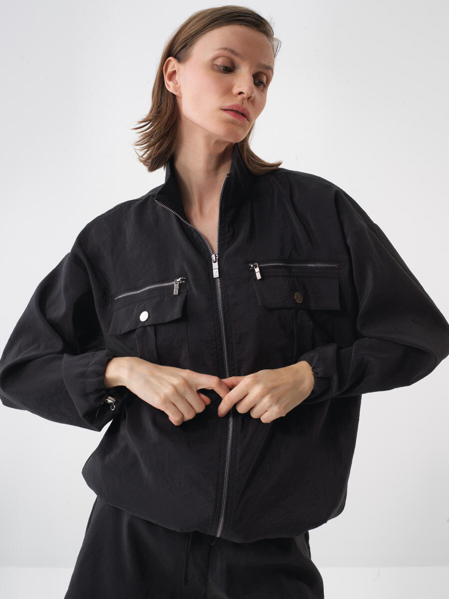 Siyah Oversize Ceket
