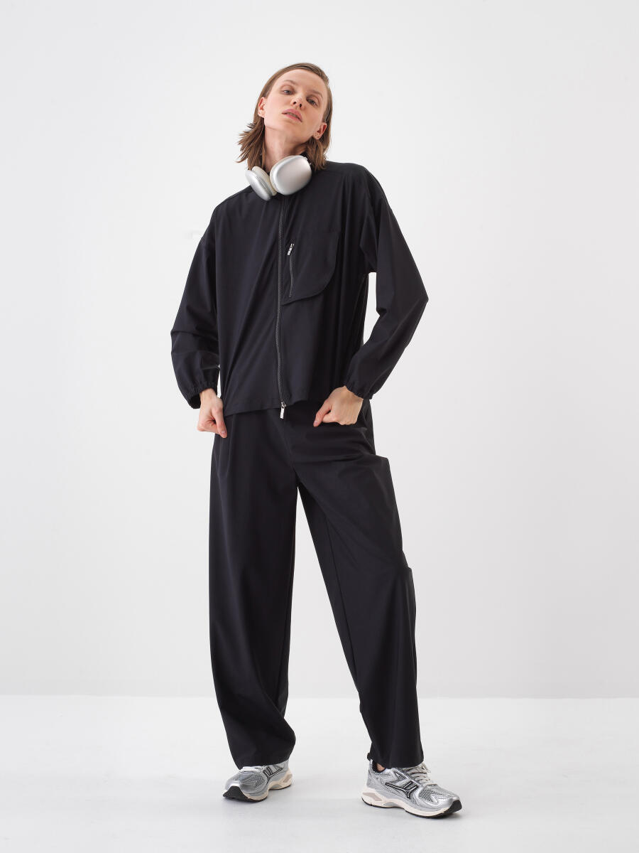 Siyah Oversize Ceket - 2