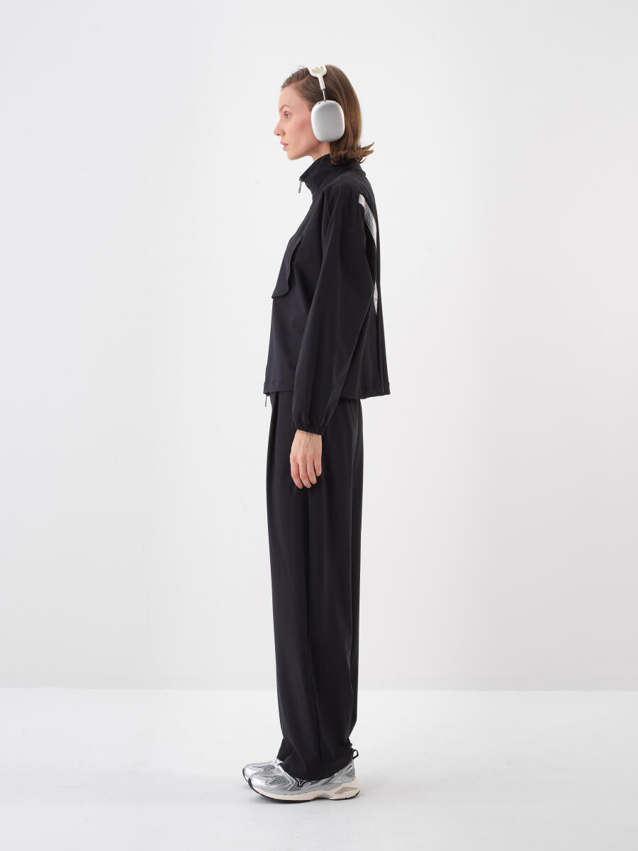 Siyah Oversize Ceket - 6