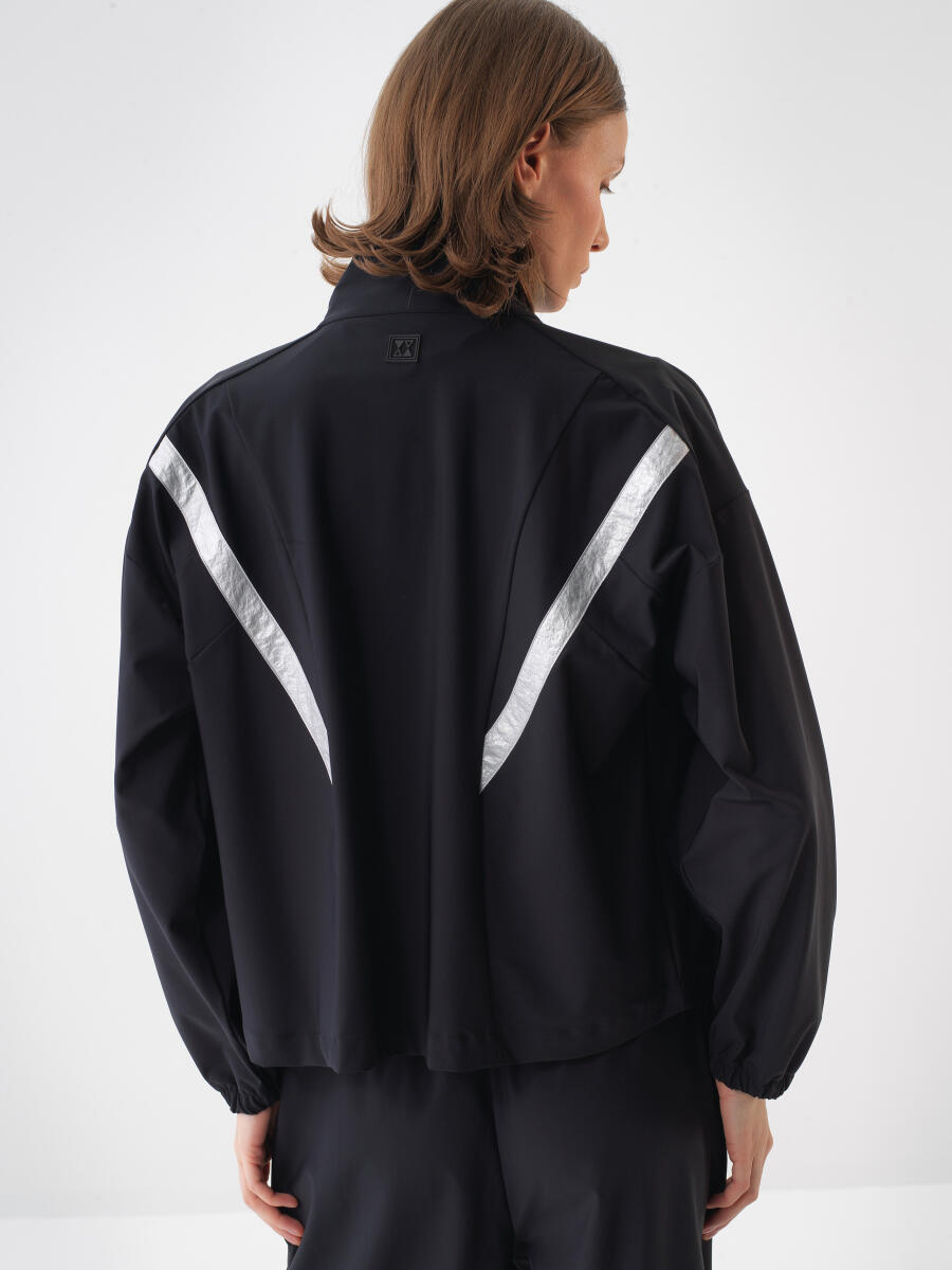 Siyah Oversize Ceket - 8