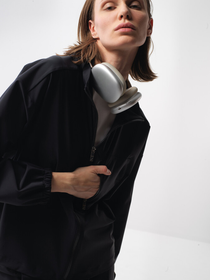 Siyah Oversize Ceket - Xint