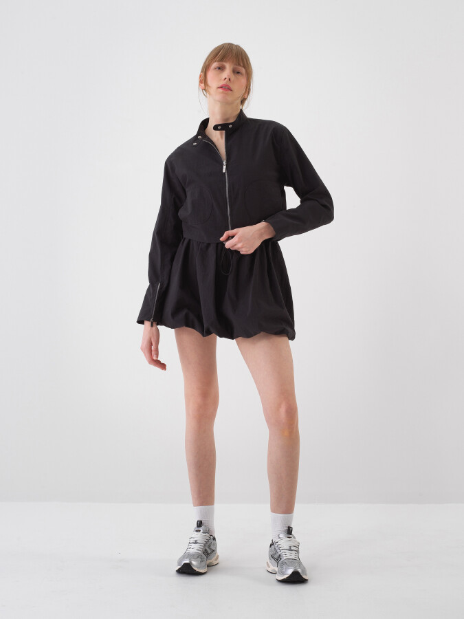 Siyah Regular Fit Ceket - Xint