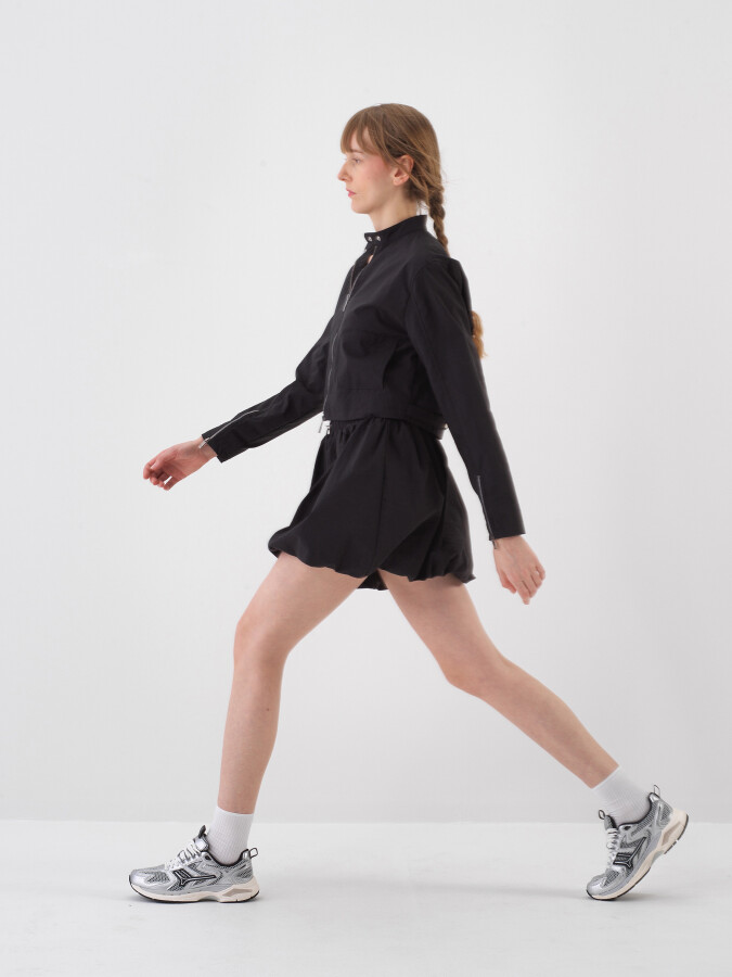 Siyah Regular Fit Ceket - Xint