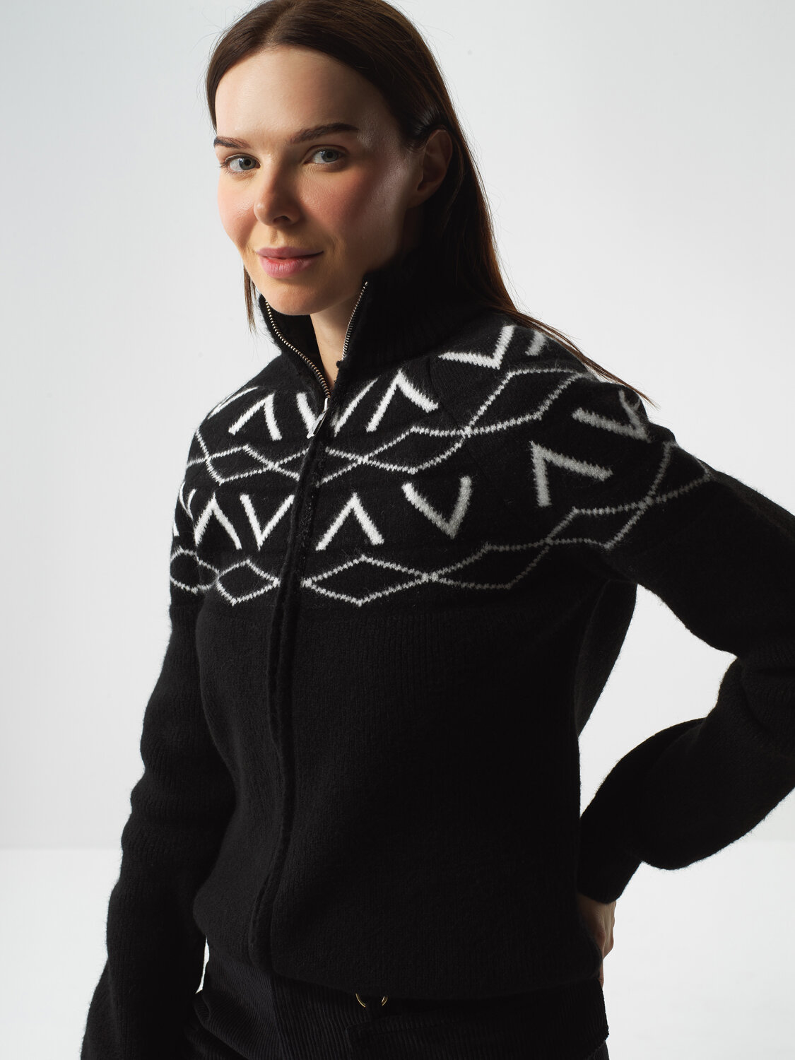 Siyah Yumuşak Dokulu Oversize Ceket - Xint