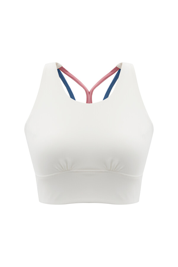 Beyaz Slim Fit Crop - Xint