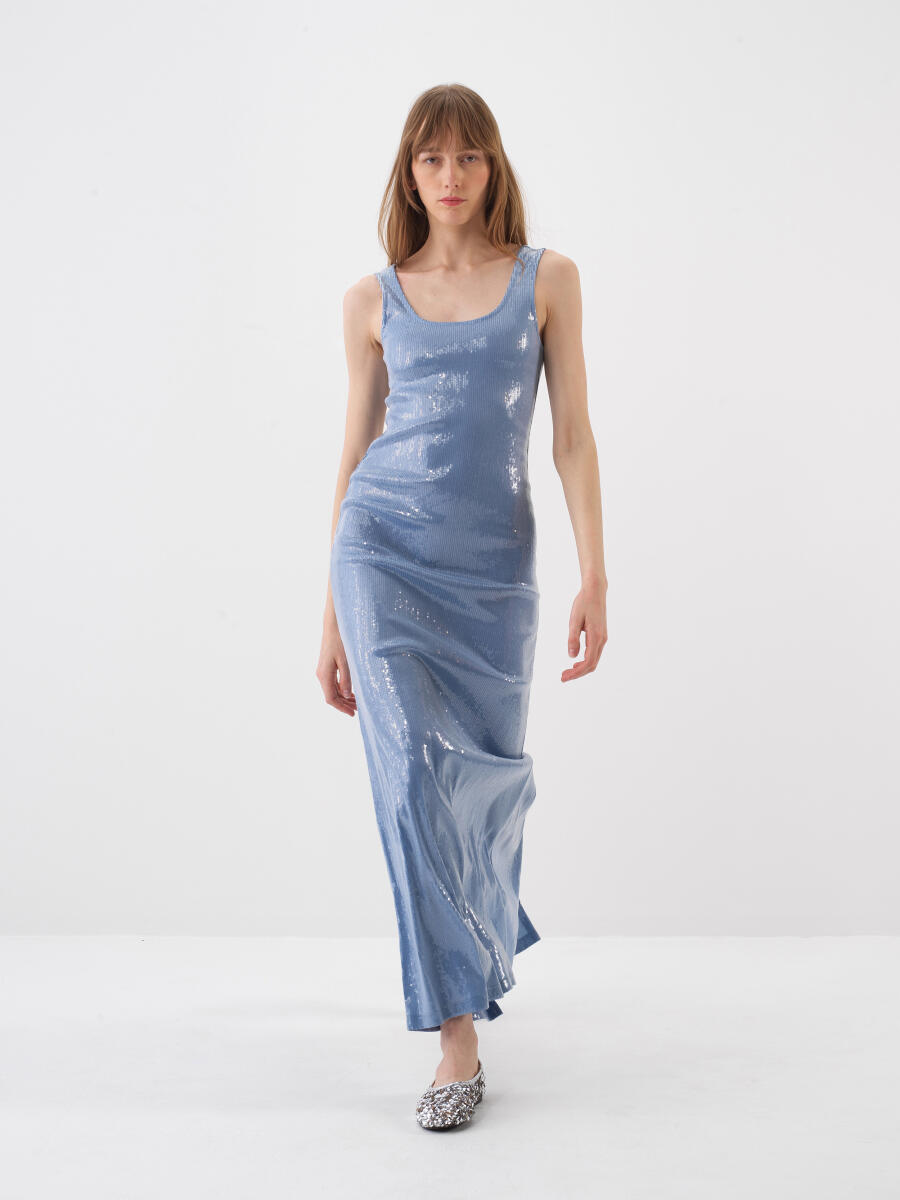 Mavi Slim Fit Elbise