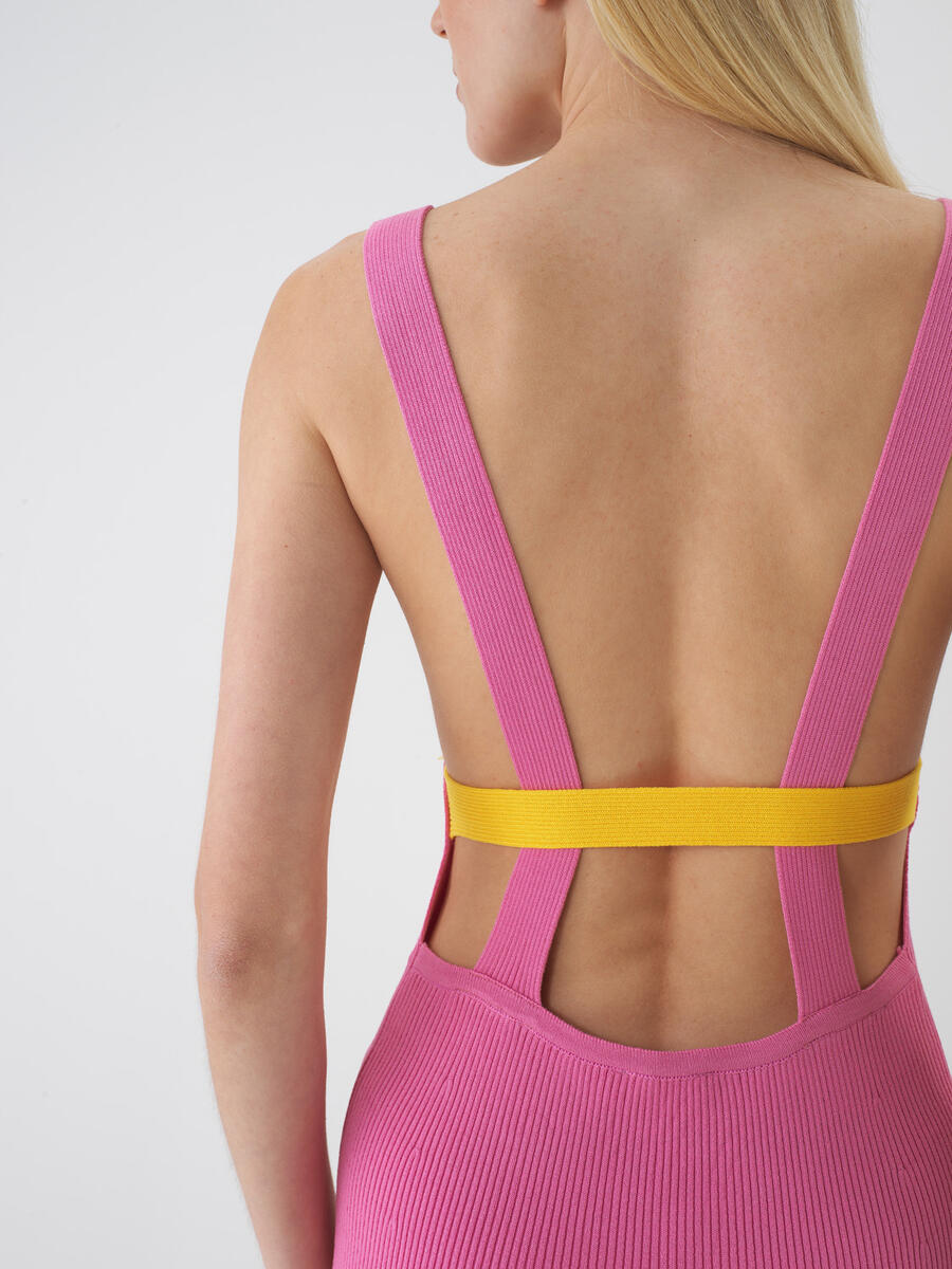 Pembe Regular Fit Elbise - 2