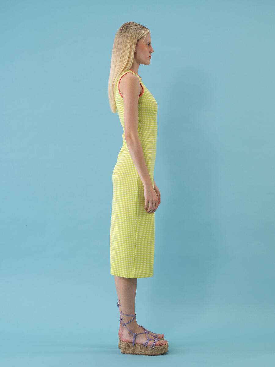 Yeşil Regular Fit Elbise - 3