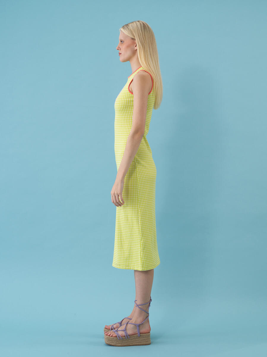 Yeşil Regular Fit Elbise - 4