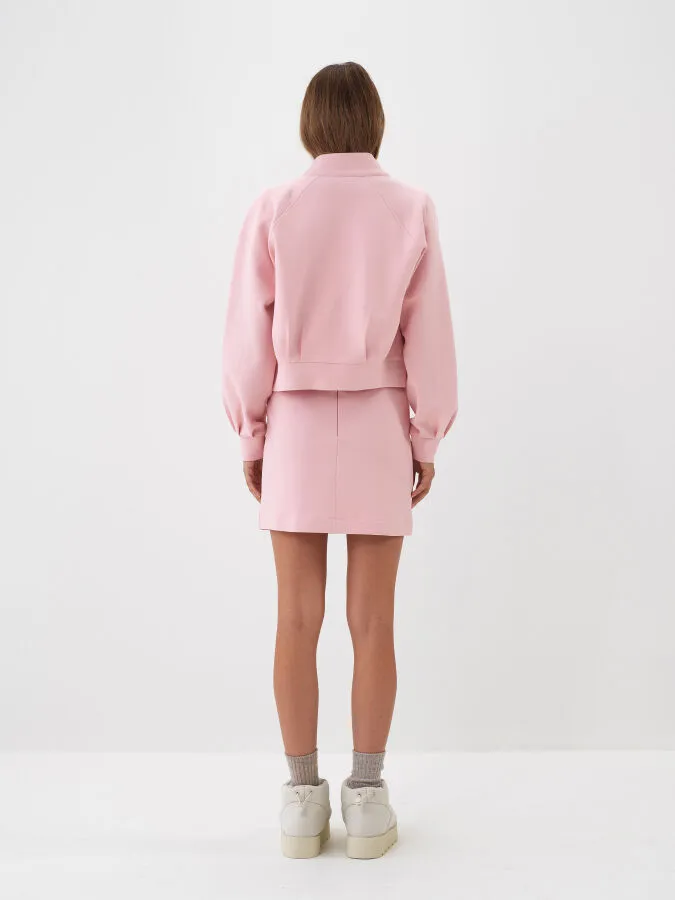 Pembe Pamuk Dokulu Regular Fit Etek - Xint