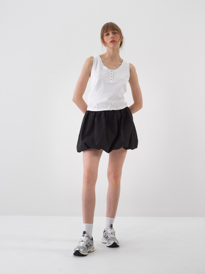 Siyah Regular Fit Etek - Xint