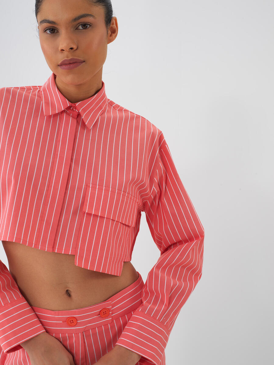Nar Çiçeği Regular Fit Pamuklu Gömlek